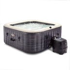 Greystone Deluxe 4 Person Inflatable Hot Tub With Wireless