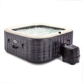 Greystone Deluxe 4 Person Inflatable Hot Tub With Wireless