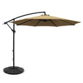 Instahut 3m Outdoor Umbrella w/Base Cantilever Beach Garden Patio