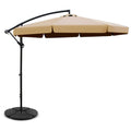 Instahut 3m Outdoor Umbrella w/Base Cantilever Garden Patio Beach