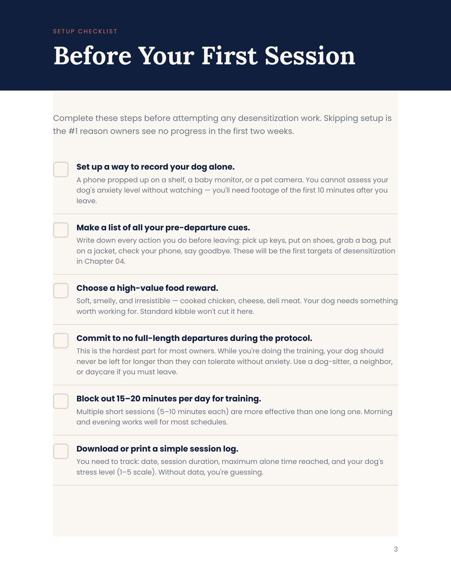 ALONE — The Dog Separation Anxiety Protocol (PDF Guide)