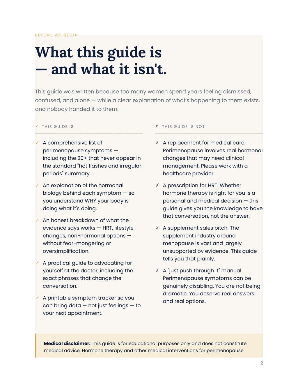 CHAOS — The Perimenopause Symptom Guide (PDF)
