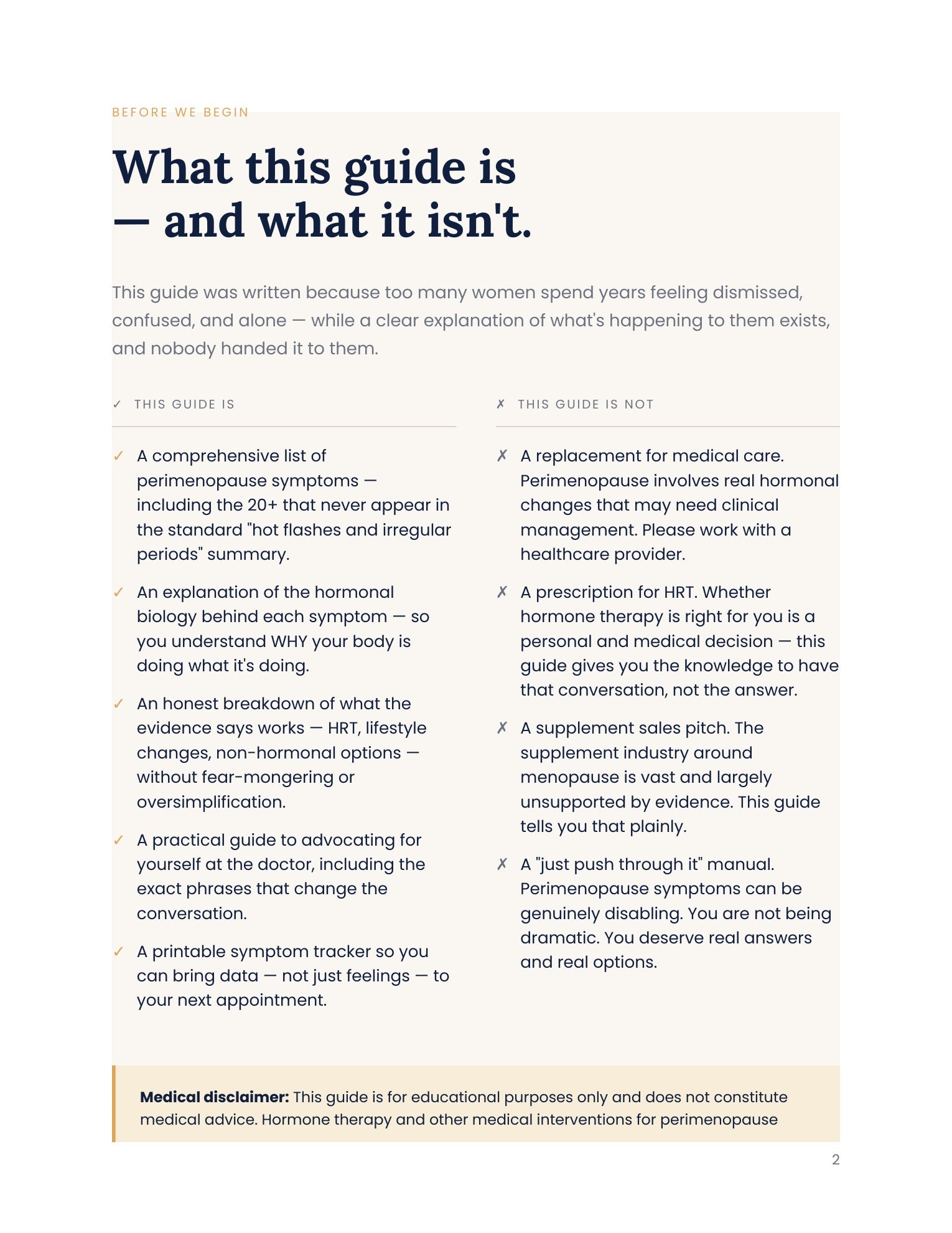 CHAOS — The Perimenopause Symptom Guide (PDF)