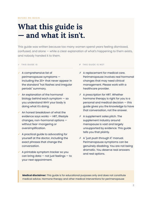 CHAOS — The Perimenopause Symptom Guide (PDF)