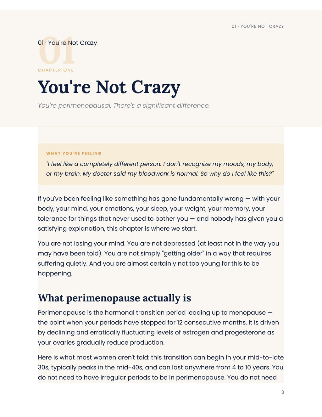 CHAOS — The Perimenopause Symptom Guide (PDF)