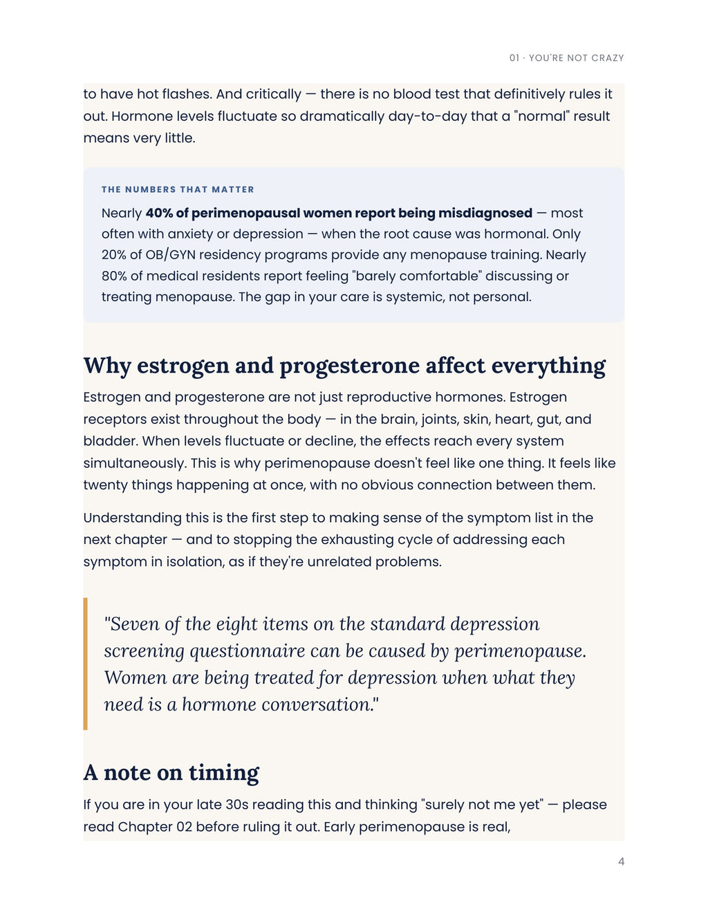 CHAOS — The Perimenopause Symptom Guide (PDF)