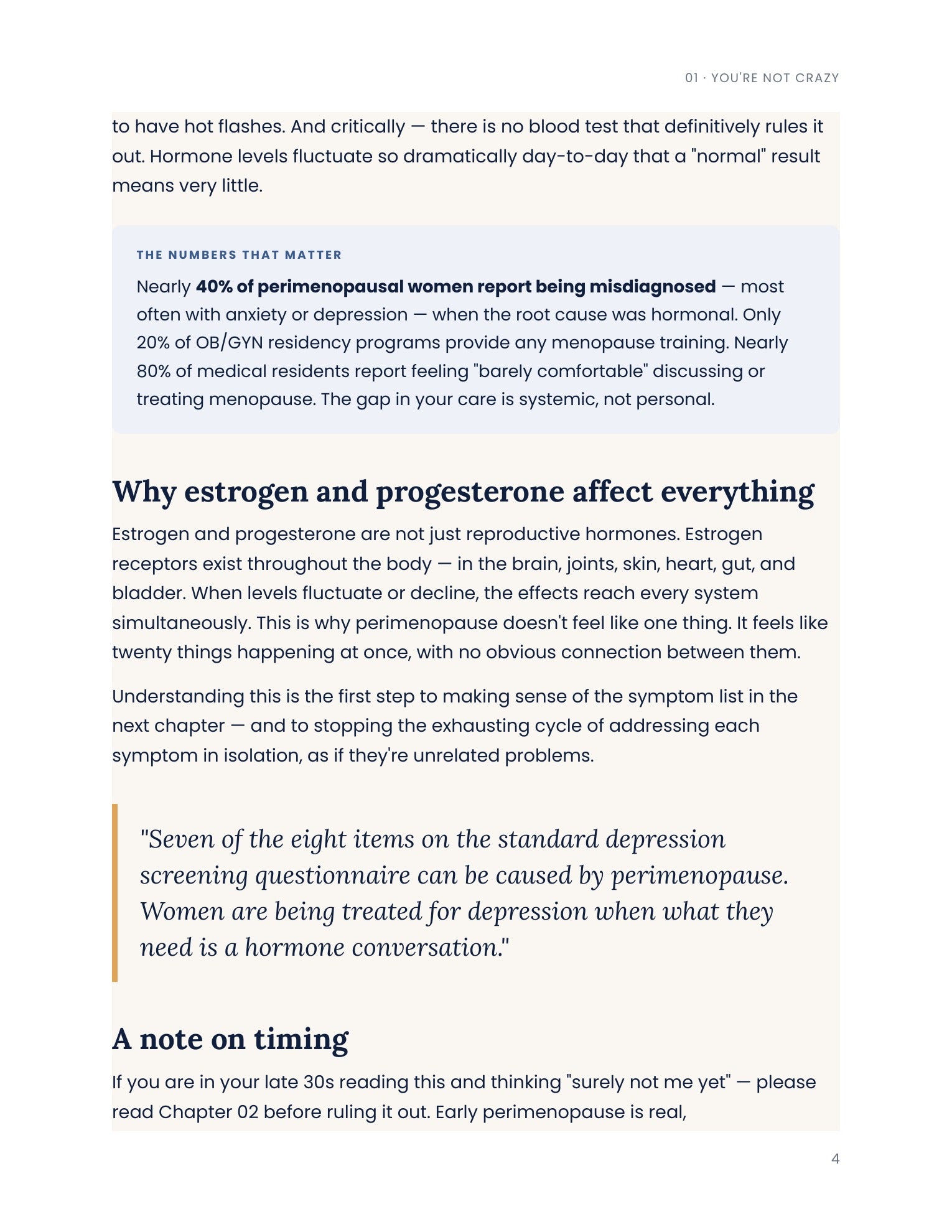 CHAOS — The Perimenopause Symptom Guide (PDF)