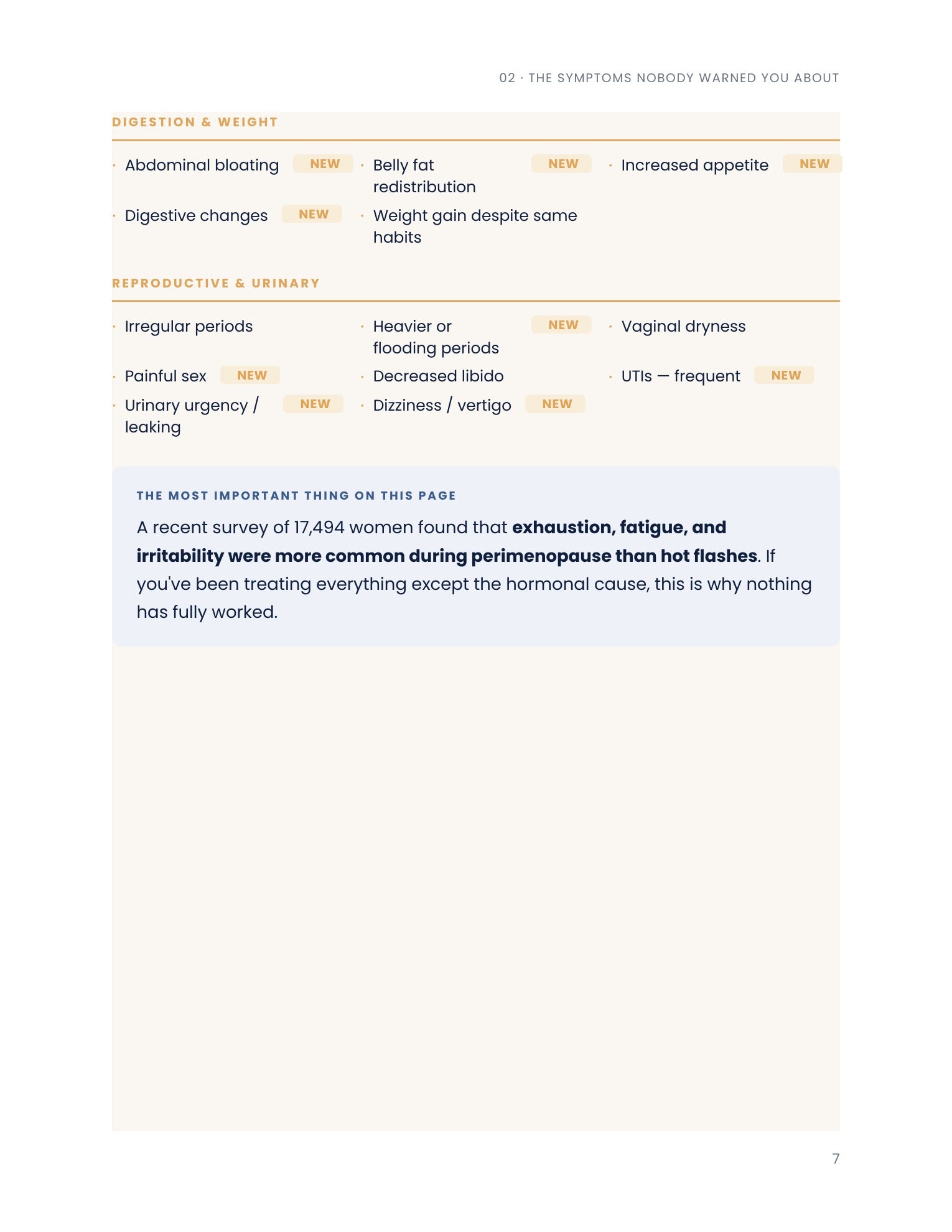 CHAOS — The Perimenopause Symptom Guide (PDF)