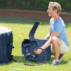 Greystone Deluxe 4 Person Inflatable Hot Tub With Wireless