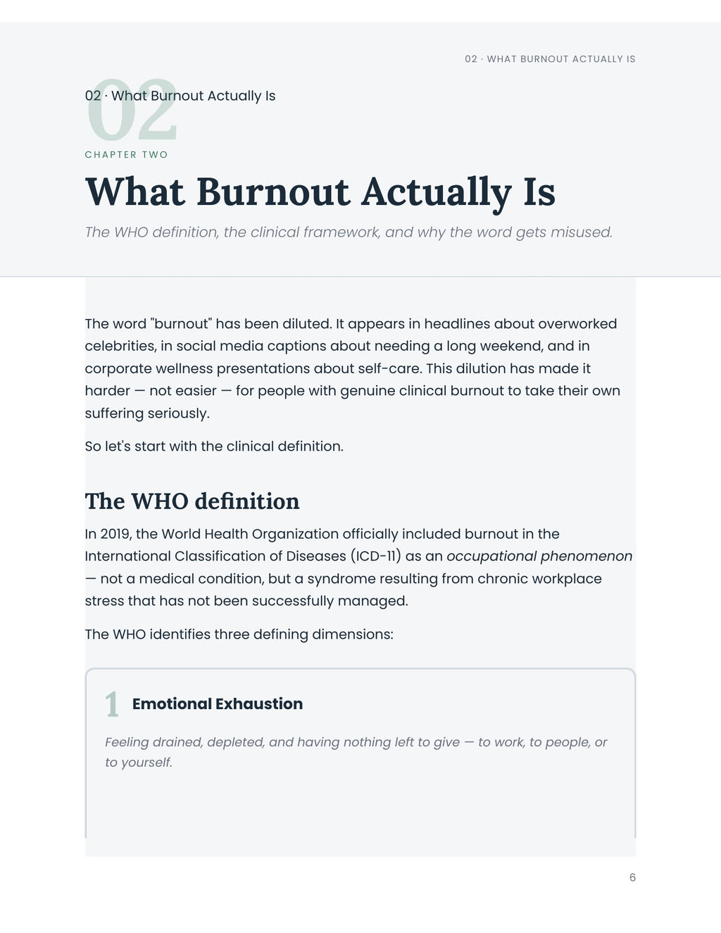 EMPTY — The Clinical Burnout Recovery Guide (PDF)