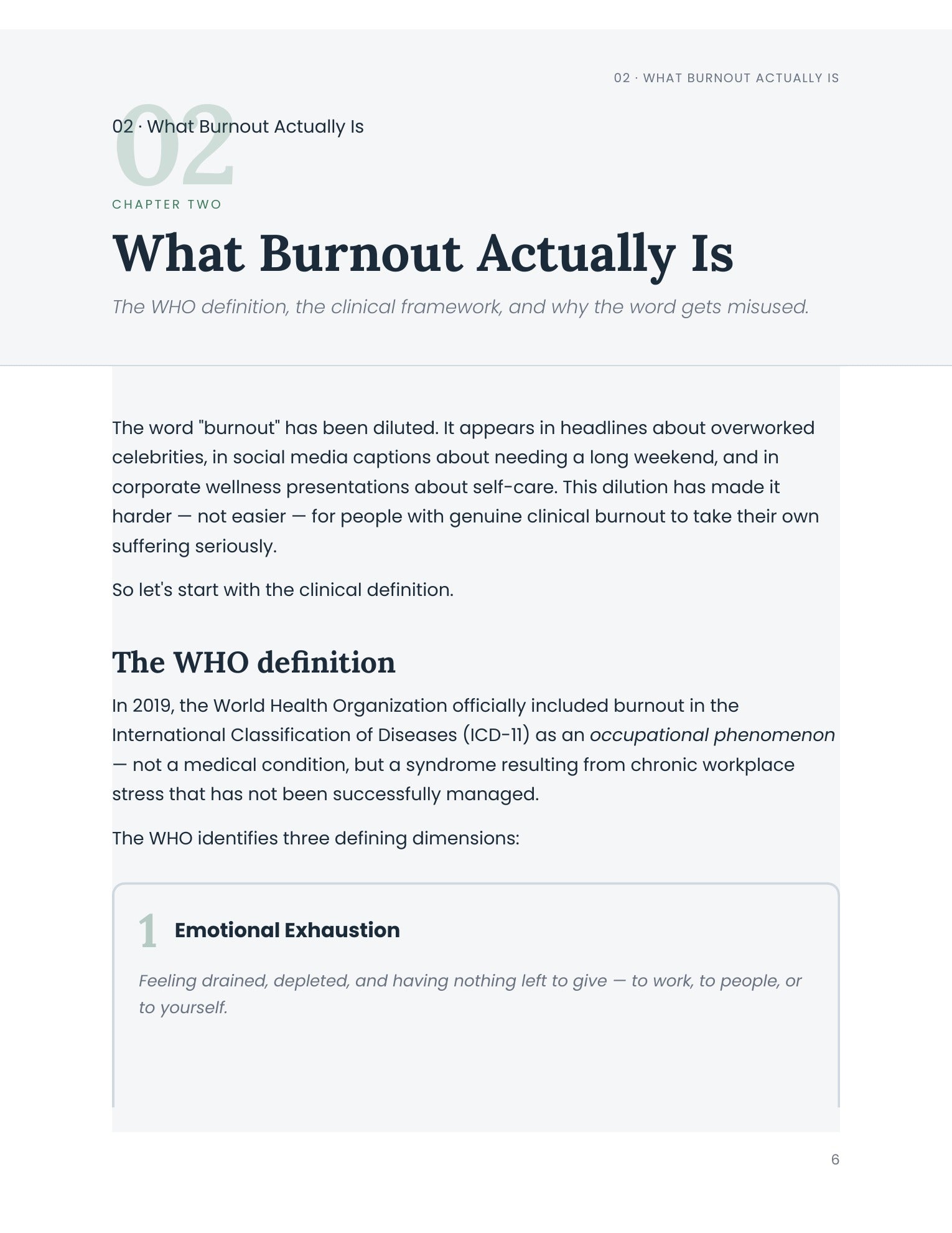 EMPTY — The Clinical Burnout Recovery Guide (PDF)