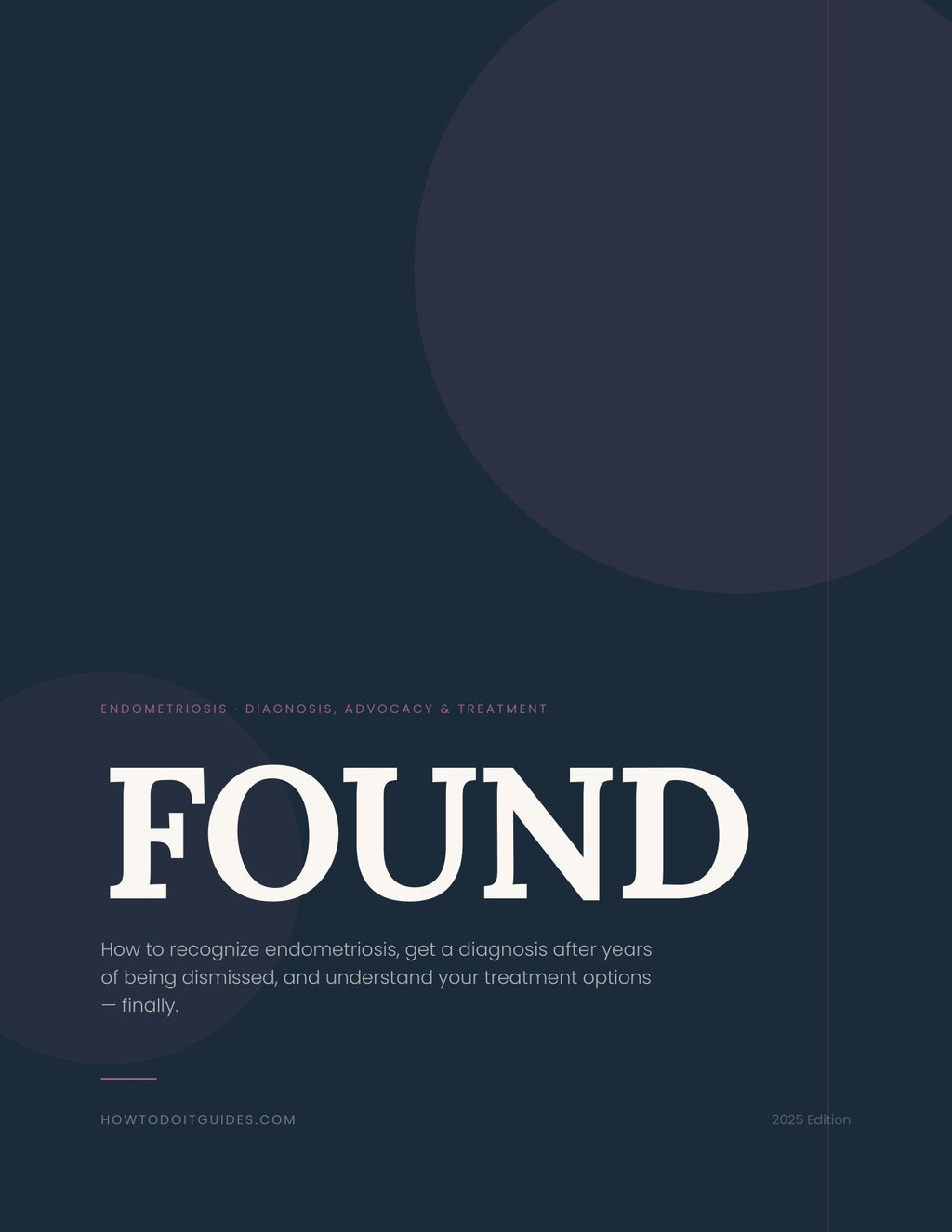 FOUND — The Endometriosis Guide: Diagnose It, Get Heard, Treat It (PDF)
