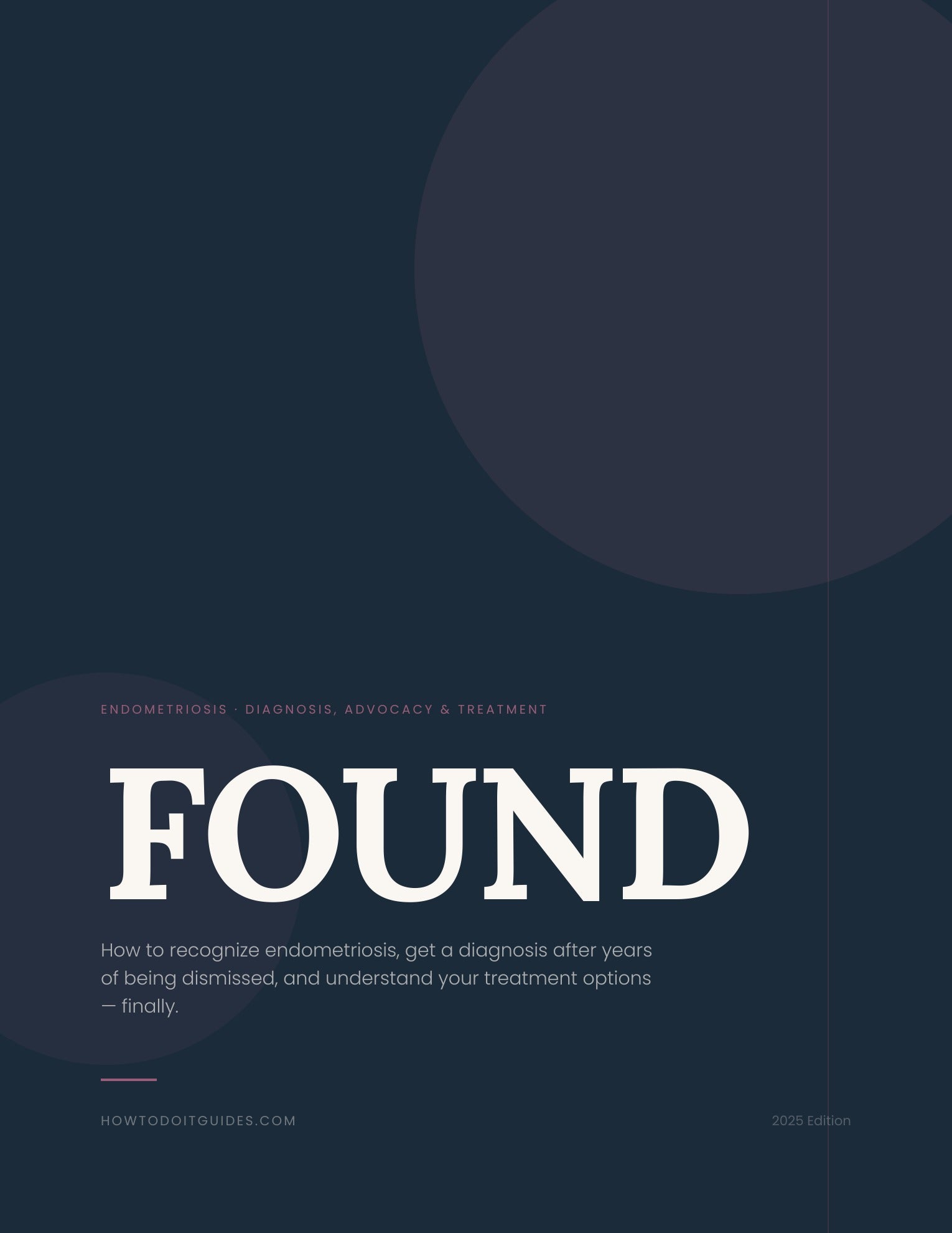 FOUND — The Endometriosis Guide: Diagnose It, Get Heard, Treat It (PDF)