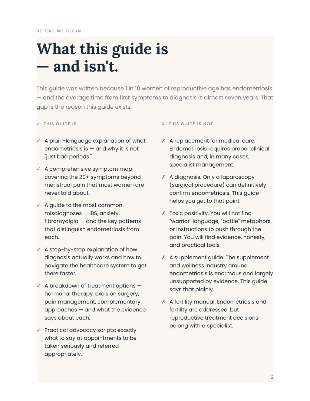 FOUND — The Endometriosis Guide: Diagnose It, Get Heard, Treat It (PDF)