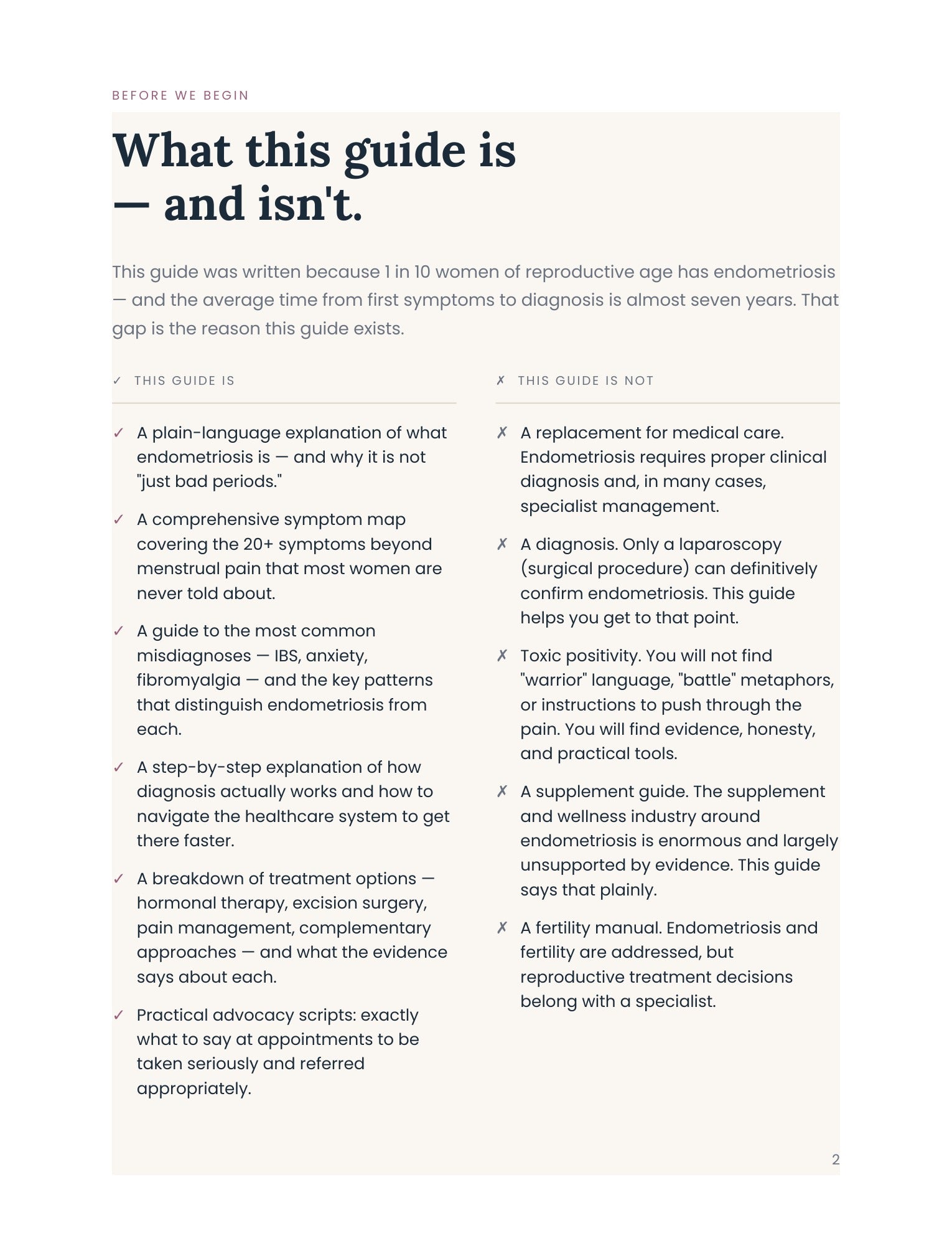 FOUND — The Endometriosis Guide: Diagnose It, Get Heard, Treat It (PDF)