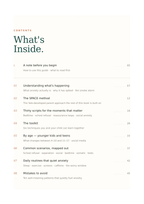 Sample page from The Calm Connection anxiety parenting guide