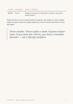 Sample page from the Rest CBT-I sleep protocol guide