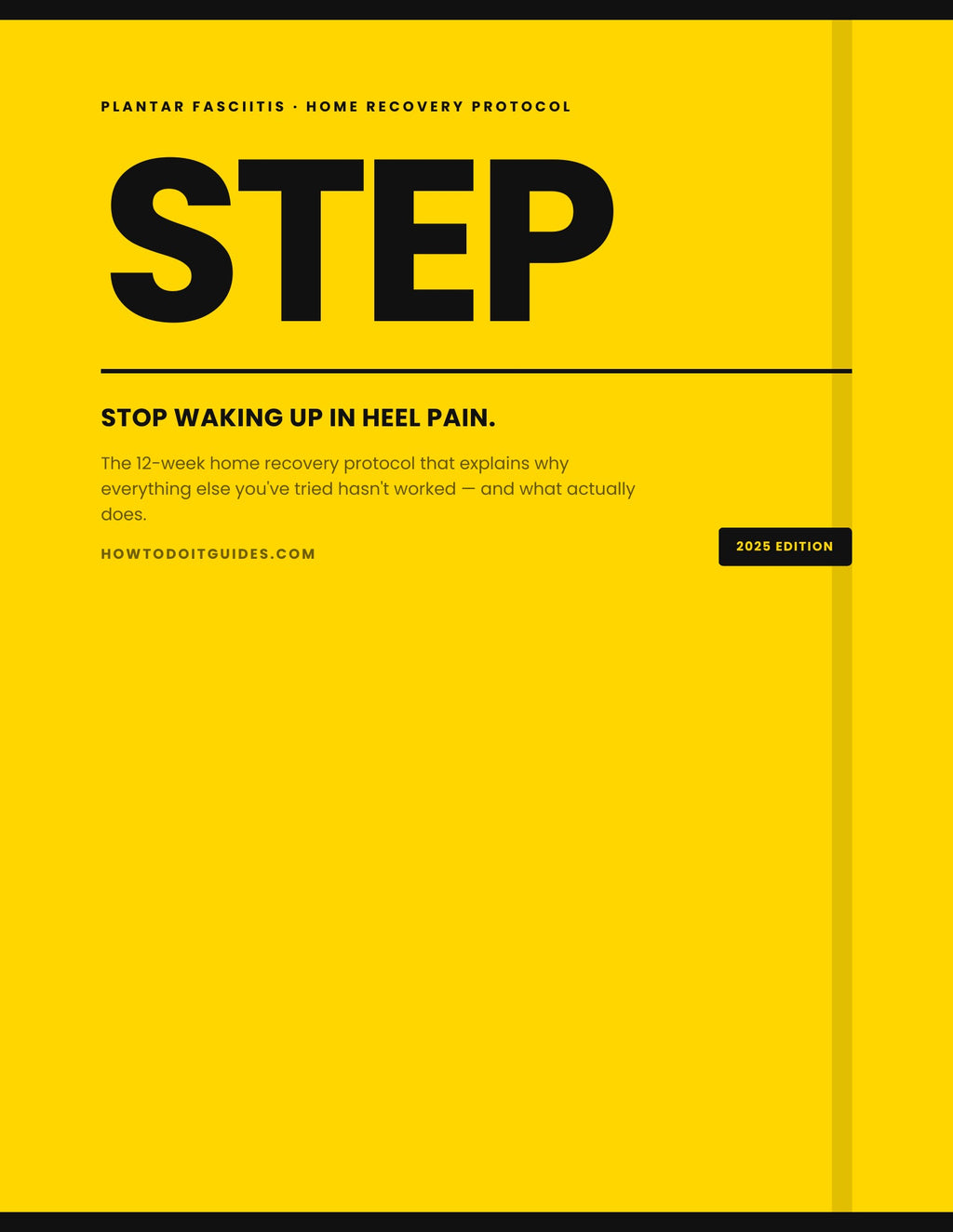 STEP — Stop Waking Up in Heel Pain: The Plantar Fasciitis Fix (PDF)